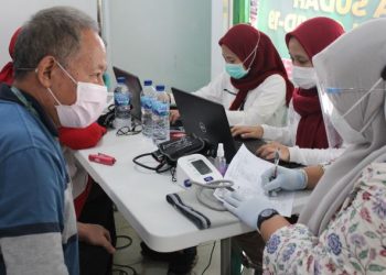 Pemkot Bekasi Gelar Vaksinasi Untuk Pedagang Pasar