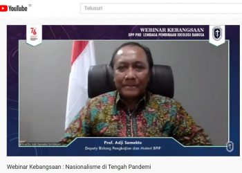 FX. Adji Samekto: Pemurnian Pancasila masih Menjadi Tantangan Besar