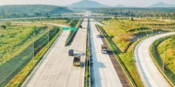 Jalan Tol Bakauheni-Terbanggi Besar. Bagian dari ruas Tol Trans-Sumatera (Sumber: Hutama Karya)