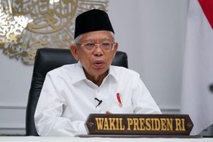 Wakil Presiden KH Ma'aruf Amin (Foto/@kyai_marufamin)