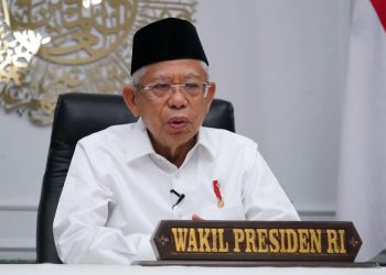 Wakil Presiden KH Ma'aruf Amin (Foto/@kyai_marufamin)