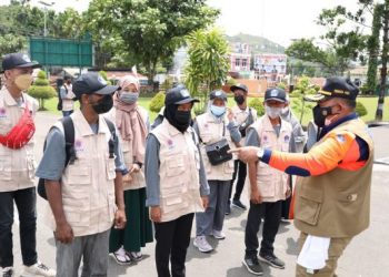 BNPB Inisiasi Gerai Masker di Venue PON XX Papua