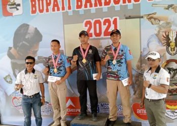 Mabes TNI AL Juarai Lomba Menembak Bupati Bandung Championship 2021