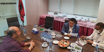 Bupati Taput Audiensi dan Ajukan Proposal Pembangunan ke Ketua Fraksi PDI Perjuangan DPR RI