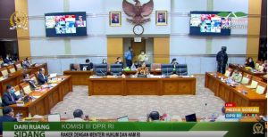 (Foto: Tangkapan Layar Youtube DPR RI)