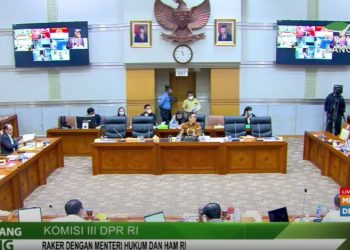 Menkumham dan Komisi III DPR Bahas RUU Perjanjian Timbal Balik Hukum Pidana dengan Rusia