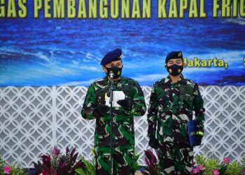 Perkuat Alutsista, TNI AL Bangun Kapal Frigate