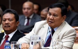 Menteri Pertahanan Prabowo Subianto Antara / Puspa Perwitasari. 