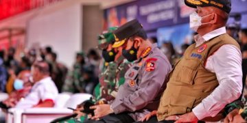 Tinjau Persiapan Penguatan Prokes Jelang PON XX, Ganip Warsito Tiba di Papua