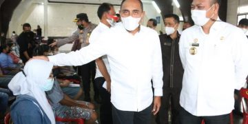 Sambut Kunker Gubsu, Bupati Taput Minta Pembangunan Jalan Garoga-Sei Mangke dan Jalan Propinsi Diperbaiki dan Diperlebar