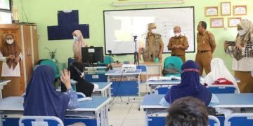 Wali Kota Bekasi Tinjau Pembelajaran Tatap Muka Terbatas