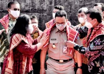 Persatuan Harus Dirawat, Anies Baswedan Hadiri Peletakan Batu Pertama Gereja Batak Karo