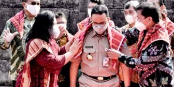 Persatuan Harus Dirawat, Anies Baswedan Hadiri Peletakan Batu Pertama Gereja Batak Karo
