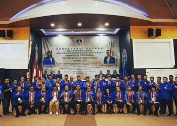 Setelah Lama Dibekukan, Akhirnya Darwin Sitompul Nahkodai GAMKI Sumut 2021-2024