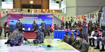 Puluhan Kapal Perang dan Ribuan Prajurit TNI AL Siap Serbu Dabo Singkep