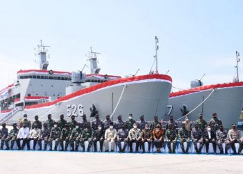 Tambah Kekuatan, Dua Kapal Angkut Tank Masuk Jajaran TNI AL