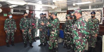 Wakasal Sidak Kesiapan Unsur-Unsur TNI AL di Tanjung Priok