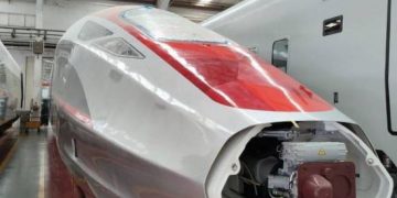 Penampakan Perdana Kereta Cepat Jakarta-Bandung