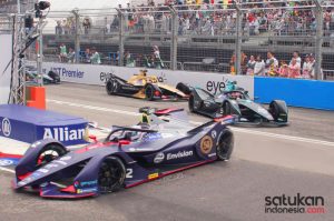 Illustrasi Formula E (Foto: SatukanIndonesia.com/Bernard)