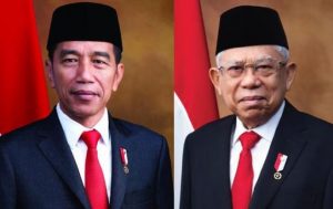 Foto resmi Presiden Jokowi dan Wakil Presiden Ma'ruf Amin. (Foto: Dok. Setneg.go.id)