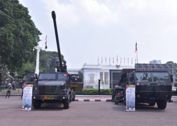 Jelang HUT TNI ke-76: 112 Alutsista Digelar di Sekitar Istana Merdeka