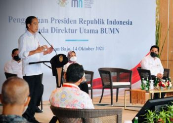 Wujudkan BUMN Go Global, Presiden Minta Adaptasi Teknologi Secepatnya