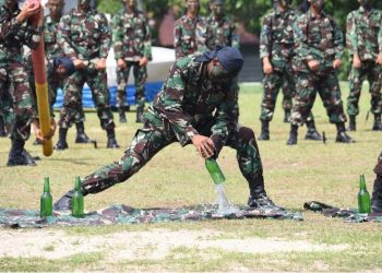 Kehebatan Prajurit Satdik I TNI AL Teruji