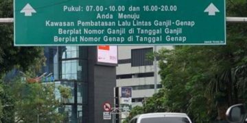 Resmi! Hari Ini, 13 Titik Jalan Jakarta Terapkan Sistem Ganjil Genap