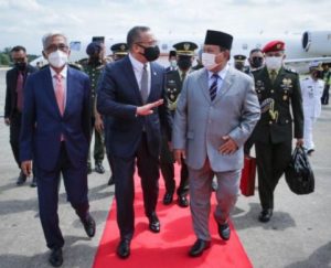 Menhan Prabowo Kunjungi Menhan Malaysia, Bicarakan Kerjasama Bilateral Pertahanan, Jumat, 29 Oktober 2021 (Foto: Kementerian Pertahanan Malaysia)