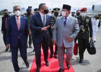 Menhan Prabowo Kunjungi Menhan Malaysia, Bicarakan Kerjasama Bilateral Pertahanan