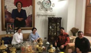 Airlangga Hartarto temui Megawati (dok PDIP)