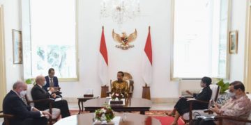 Bertemu Menlu Prancis, Presiden Jokowi Dorong Percepatan Indonesia-EU CEPA