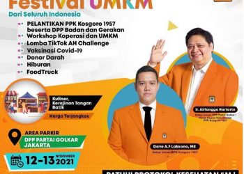 Kosgoro 1957 dan Golkar Gelar Festival UMKM Agar Naik Kelas