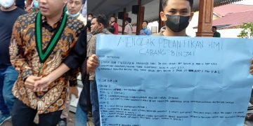 PB HMI LANTIK CABANG BINJAI, DIDUGA TABRAK KONSTITUSI