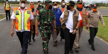 Tiga Hari Usai Dilantik, Kepala BNPB Mayjen Suharyanto Tinjau Banjir di Kalteng dan Kalbar