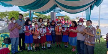 BP- Geopark Kaldera Toba adakan Perlombaan Aksara Batak