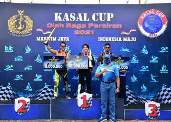 TNI AL Merajai Kasal Cup Olahraga Perairan 2021