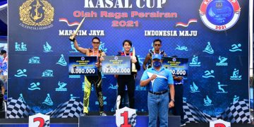 TNI AL Merajai Kasal Cup Olahraga Perairan 2021