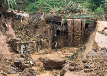 Pascabanjir Bandang Garut, Akses Jalan ke Desa Cinta, Sudah Bisa Dilalui Kendaraan