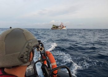 Operasi Akhir Tahun, Bakamla RI Tangkap Kapal Vietnam Curi Ikan di Laut Natuna Utara