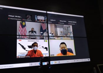 Bakamla RI Siagakan KN Belut Laut-406 Evakuasi Korban Kapal Karam Bawa PMI di Perairan Selangor