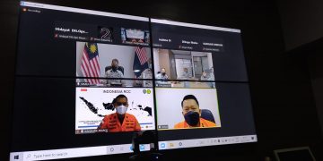 Bakamla RI Siagakan KN Belut Laut-406 Evakuasi Korban Kapal Karam Bawa PMI di Perairan Selangor