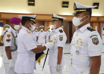 Siswa Dikmapa TNI AL Angkatan XXVIII Korps Teknik dan Khusus Selesai Ikuti Pendidikan di Kodiklatal