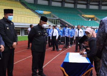 Walikota Lantik Direktur PDAM Tirta Patriot Kota Bekasi