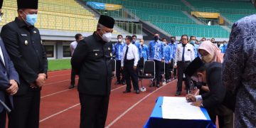 Walikota Lantik Direktur PDAM Tirta Patriot Kota Bekasi