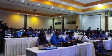 KNPI Terbelah-Belah, Watimpres Sidarto Danusubroto Janjikan Ikut Satukan KNPI Melalui Kongres Satu Pemuda Indonesia.
