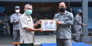 Kepala Bakamla RI Lepas Kendaran Pengangkut Bantuan Peduli Semeru