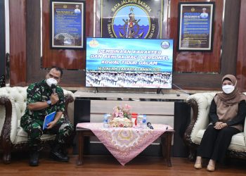 Kowal Tidur Dalam Digembleng Menjadi Prajurit Wanita AL Berkarakter dan Berakhlak