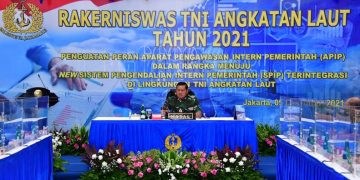 Kasal : Jajaran Inspektorat TNI AL Sebagai APIP Instrumen Utama Pengawasan