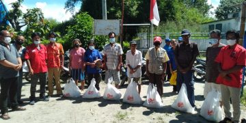Pemuda Bina Bangsa dan BRI Peduli Bagi 1000 Paket Sembako